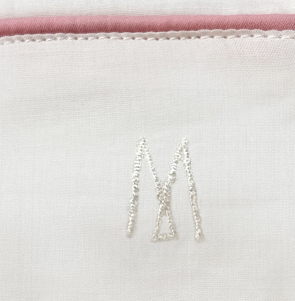 Powder Pink Piping Pyjama Set 4