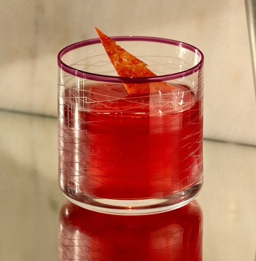 A Set of 2 Old Fashioned Glasses