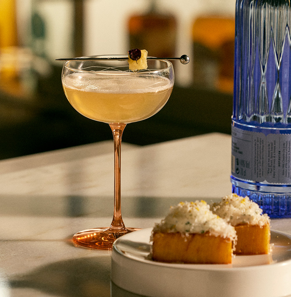 A Set of 2 Martini Glasses