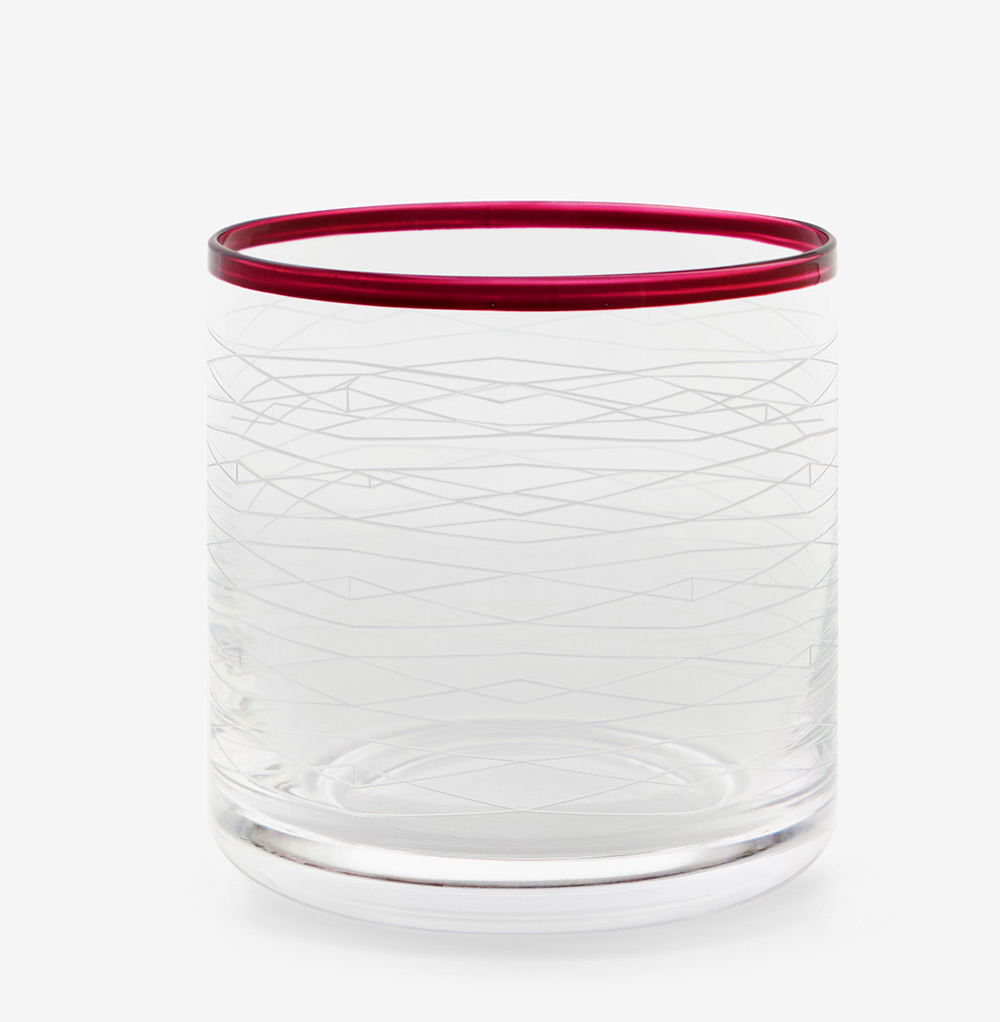 A Set of 2 Old Fashioned Glasses 2