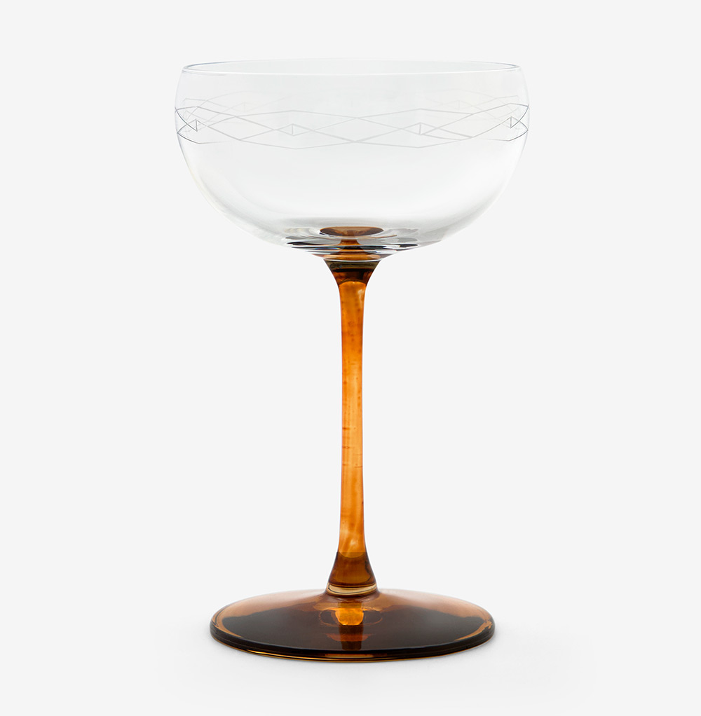 A Set of 2 Martini Glasses 2