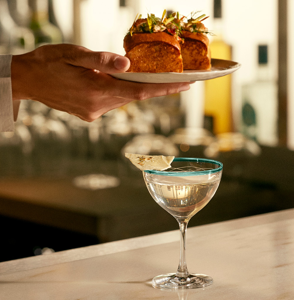 A Set of 2 Nick & Nora Glasses